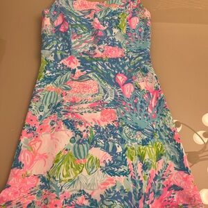 Lilly Pulitzer Multicolor Smocked Dress
